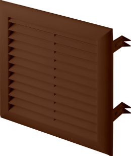 Ventilation grille EXPRESS brown T100br 14x14 cm