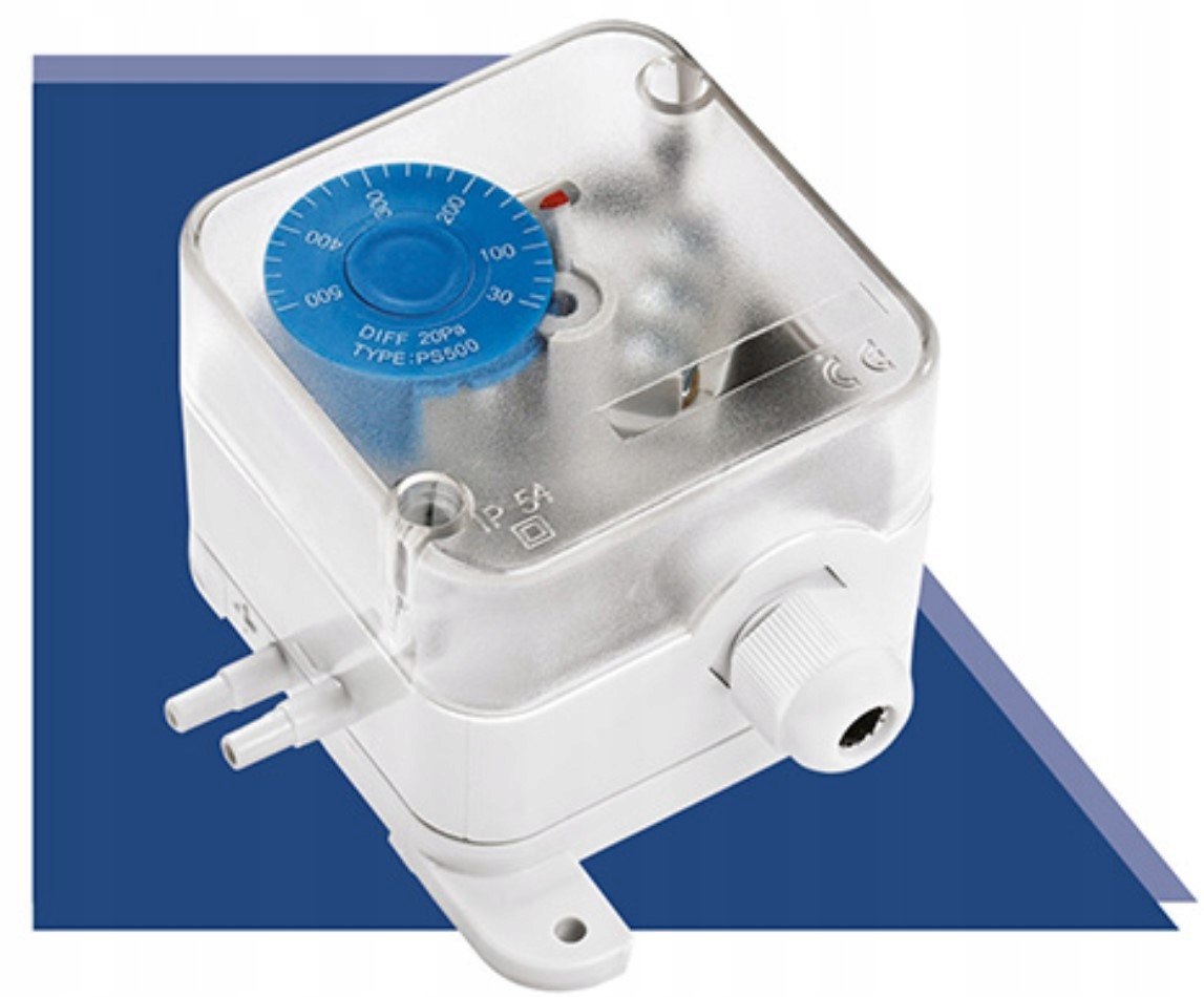 Pressure pressure switch for ventilation PSX 20-200Pa
