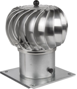 Swivel ventilation cap Ø 150 aluminium