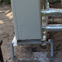 Heat pump base installation