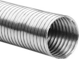 Aluflex 80 semi-flexible aluminium hose